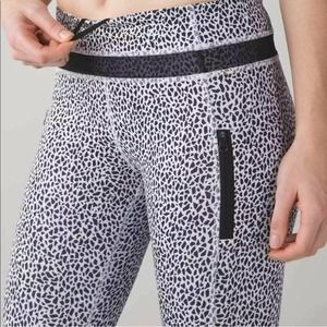 Lululemon Run Inspire Tight II Mesh in Mosaic Size 4